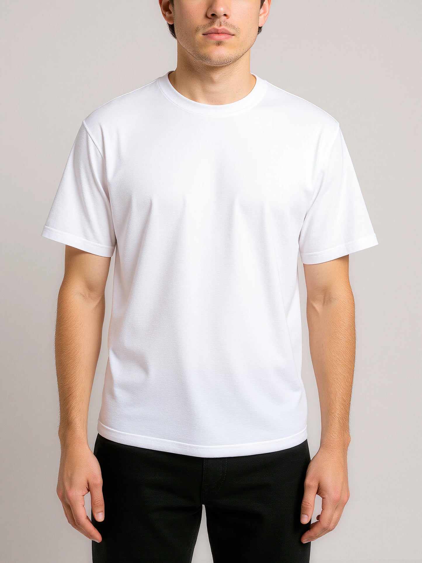 Oversized Egyptian Cotton T-Shirt – White